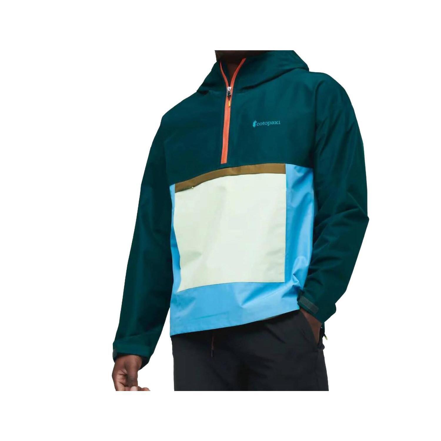 New Cotopaxi Cielo Rain Anorak Jacket In Deep Ocean